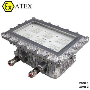 Luminárias LED High Bay à prova de explosão para Zona 2, refletores atex no atacado