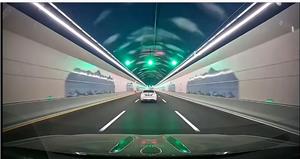 Huading Weiye's Intelligent Tunnel Lighting Illuminates the "Main Artery" of the Port City on May 1st