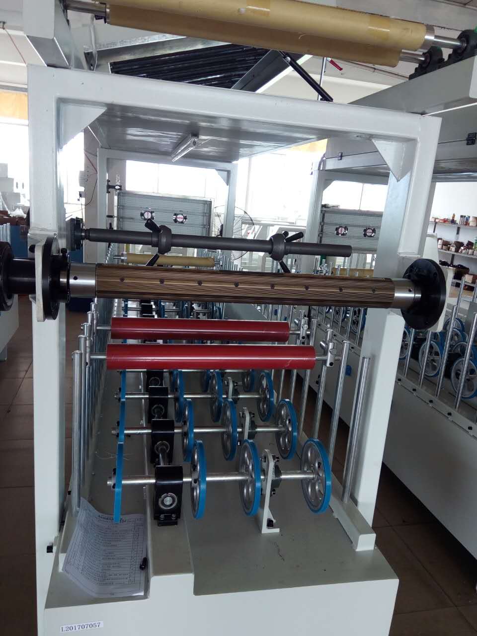 Máy quấn keo lạnh 600 mm