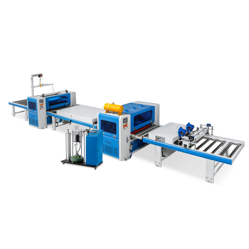Halbautomatische PUR-Maschine für PVC-Folien