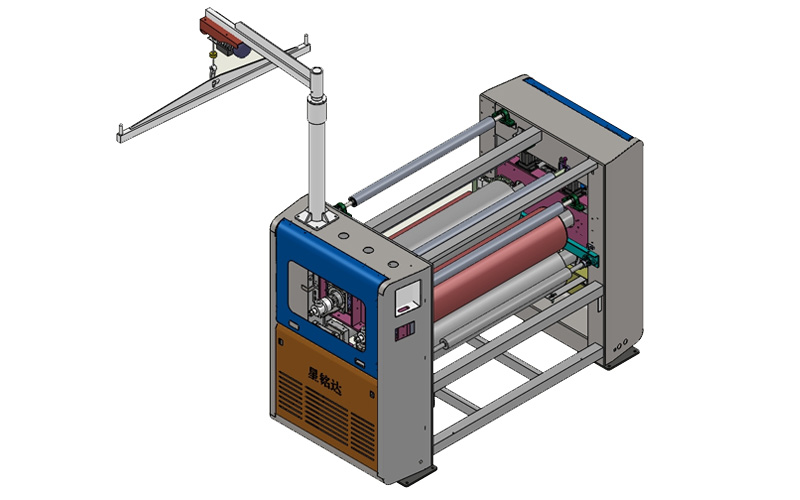 PUR lamination line for HDF board