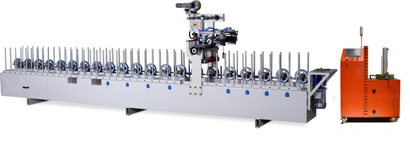 300mm cold glue wrapping machine