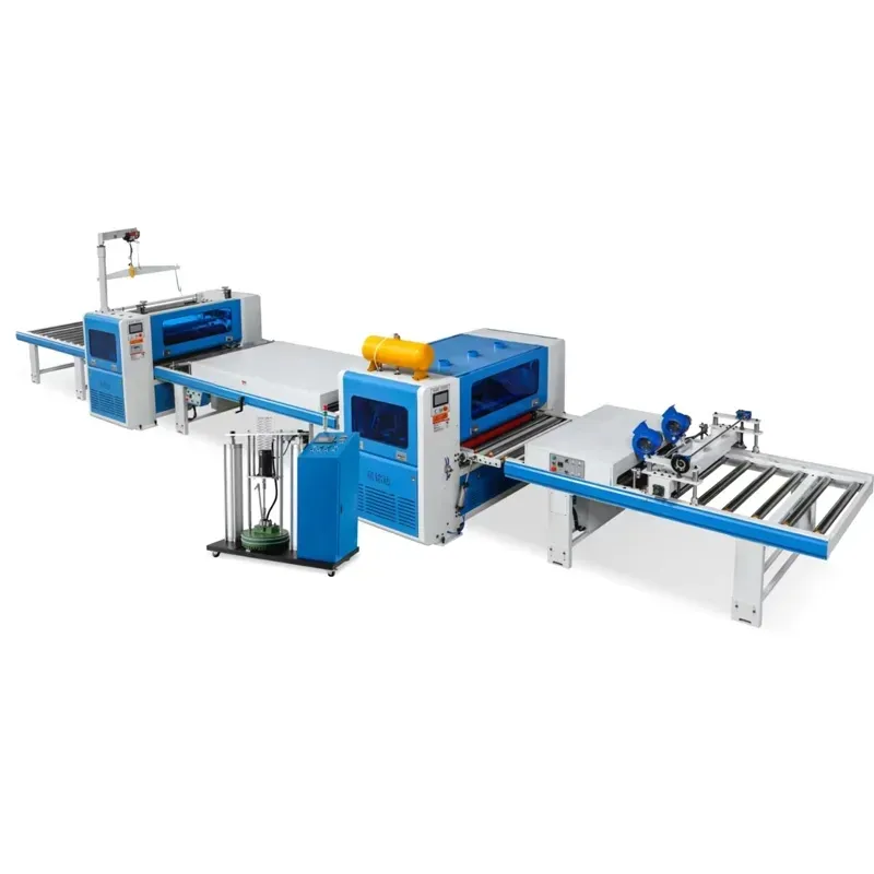 semi-automatic roll film lamination machine