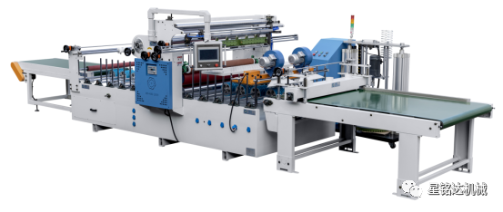 xingmingda Automatyczna maszyna do owijania | Reaktywny klej termotopliwy PUR, sterowanie PLC, precyzyjne stosowanie i oszczędzanie kleju!