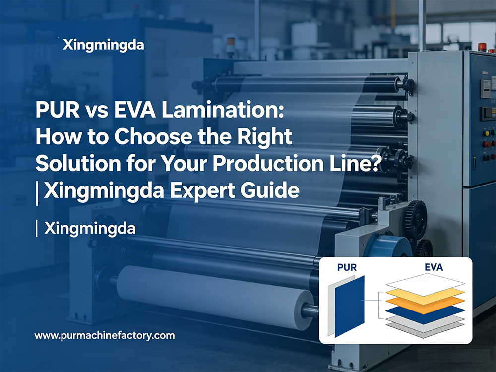 PUR vs EVA Lamination: How to Choose the Right Solution for Your Production Line? | Xingmingda Expert Guide