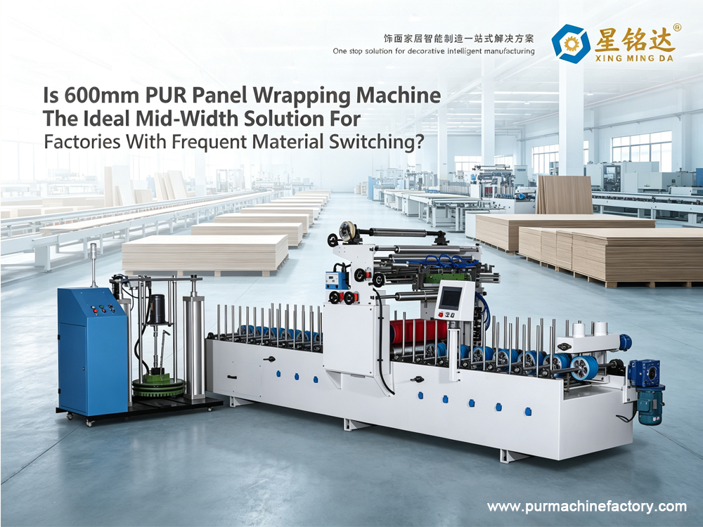 Is 600mm PUR Panel Wrapping Machine The Ideal Mid-Width Solution For Factories With Frequent Material Switching?