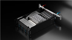 Servidor de 6U con refrigeración líquida y potencia informática de IA