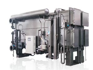 Холодильное оборудование с абсорбцией отходящего тепла низкой температуры