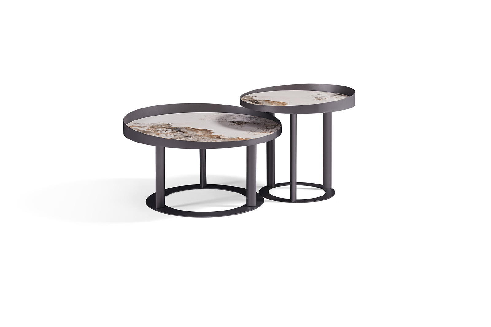 Round Nesting Coffee Table