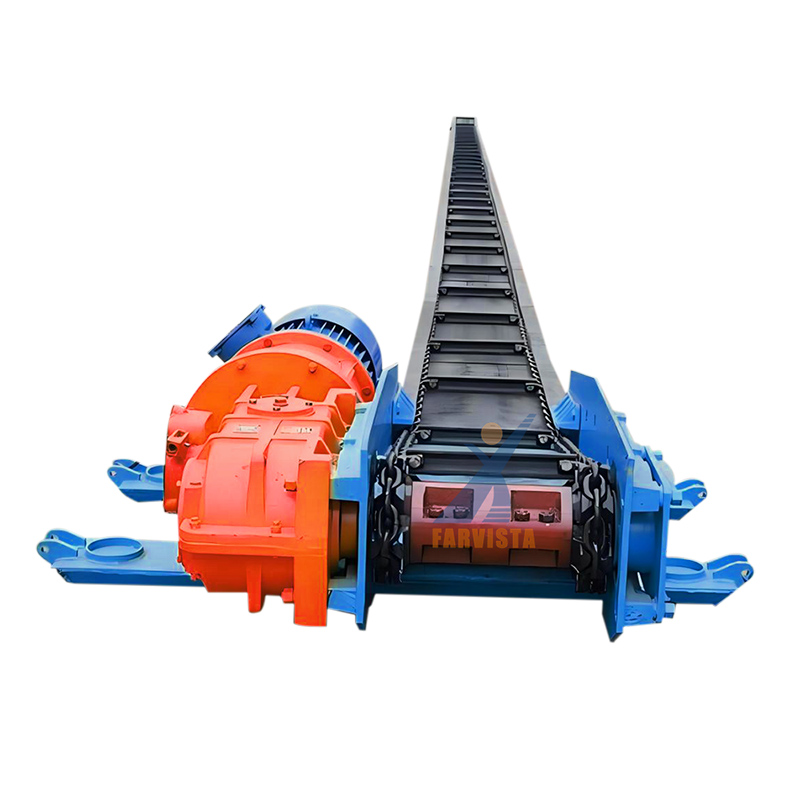 Side Double Chain Scraper Machine For Coal Mines