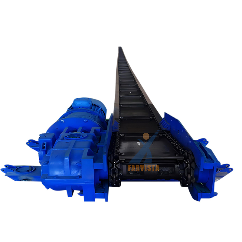 Side Double Chain Scraper Machine For Coal Mines