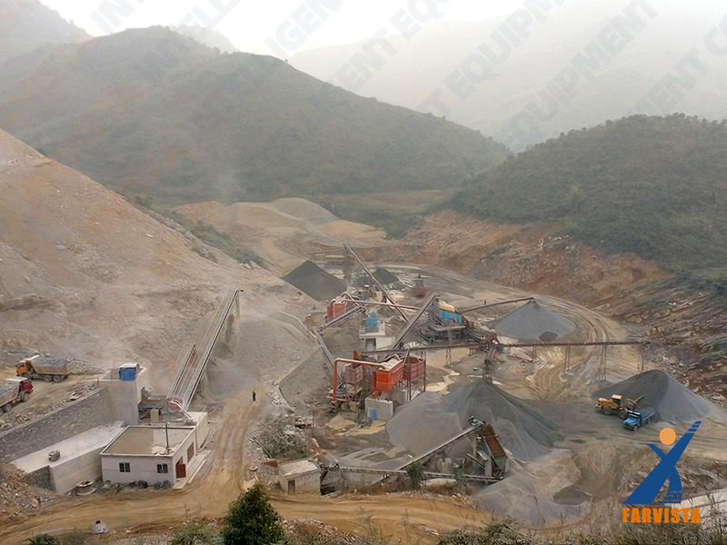 aggregates production line