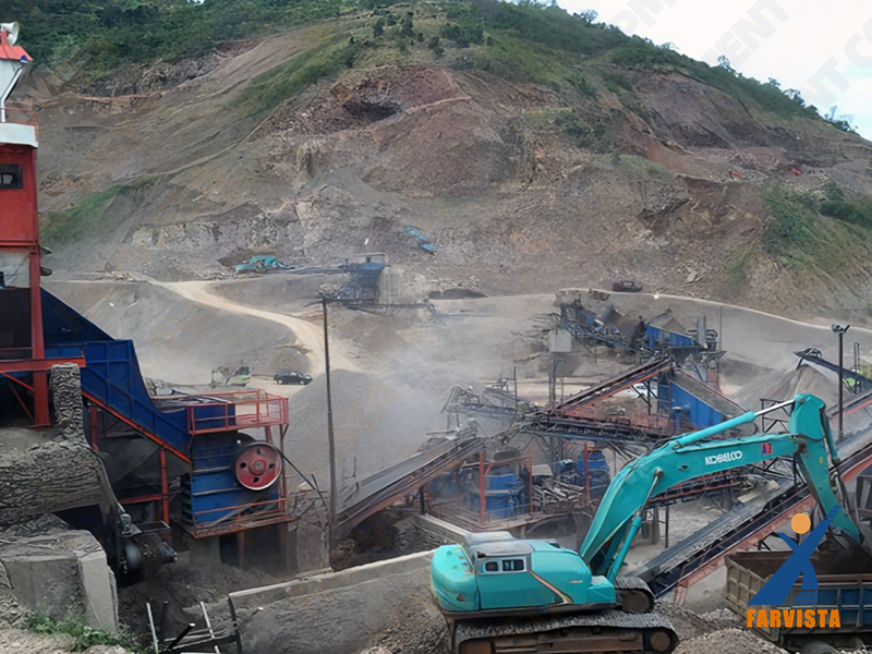 Andesite Crushing Production Line