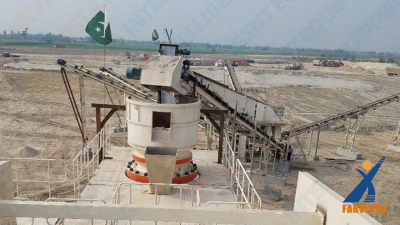 Basalt Aggregate Processing Production Line