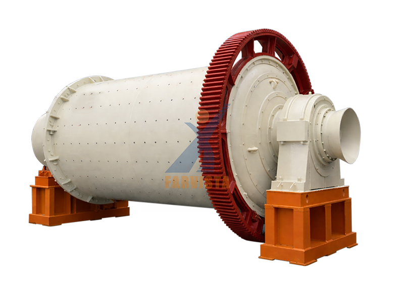 wet overflow ball mill