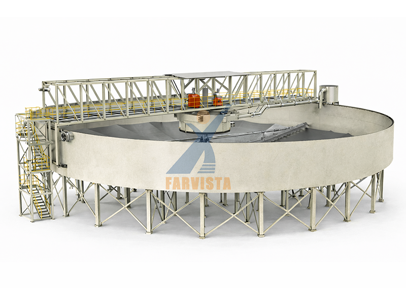 radial flow thickener