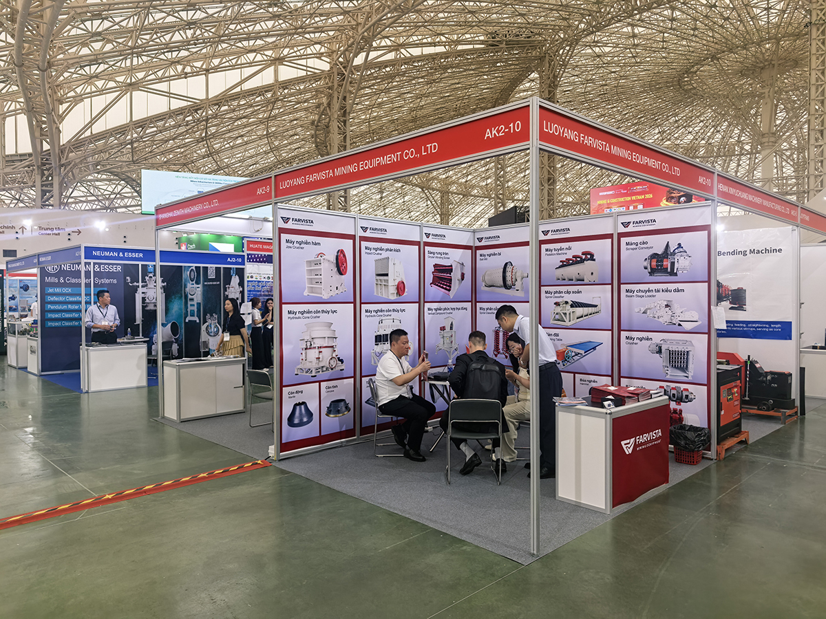 FARVISTA exhibition booth at Mining and Construction Vietnam 2026