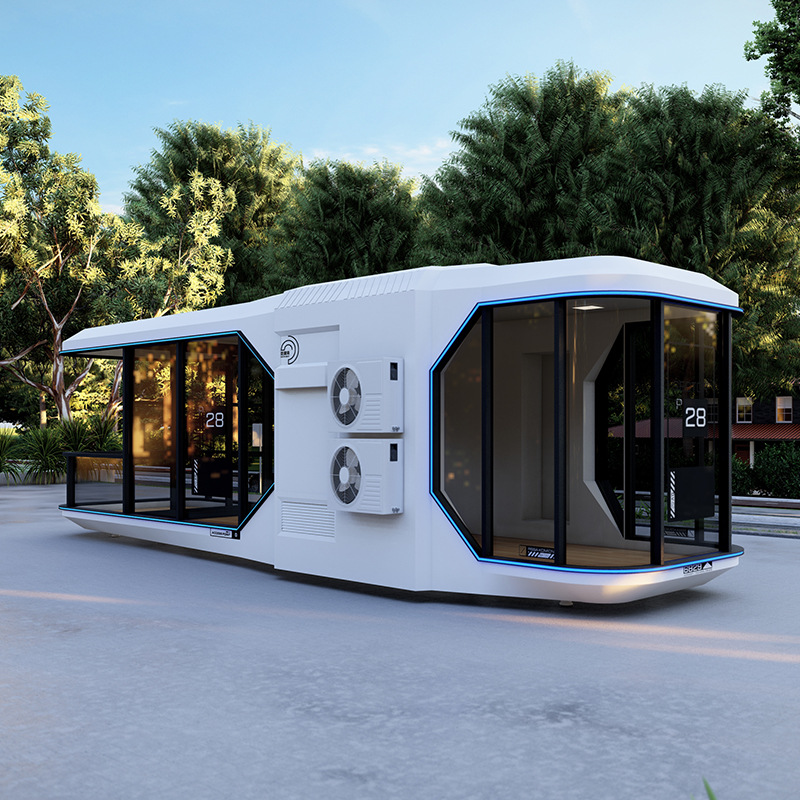 28m² Aluminum Alloy Mobile Prefabricated House With Terrace