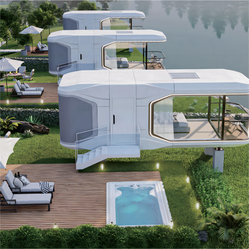 38m² Aluminum Alloy Mobile Prefabricated House