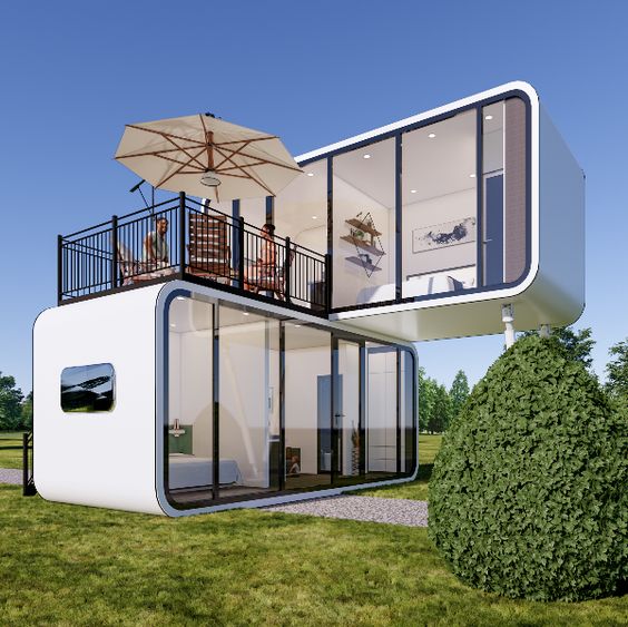 25m² Aluminum Alloy Mobile Container House