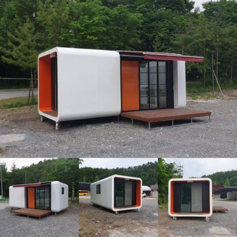 Aluminum alloy mobile container house