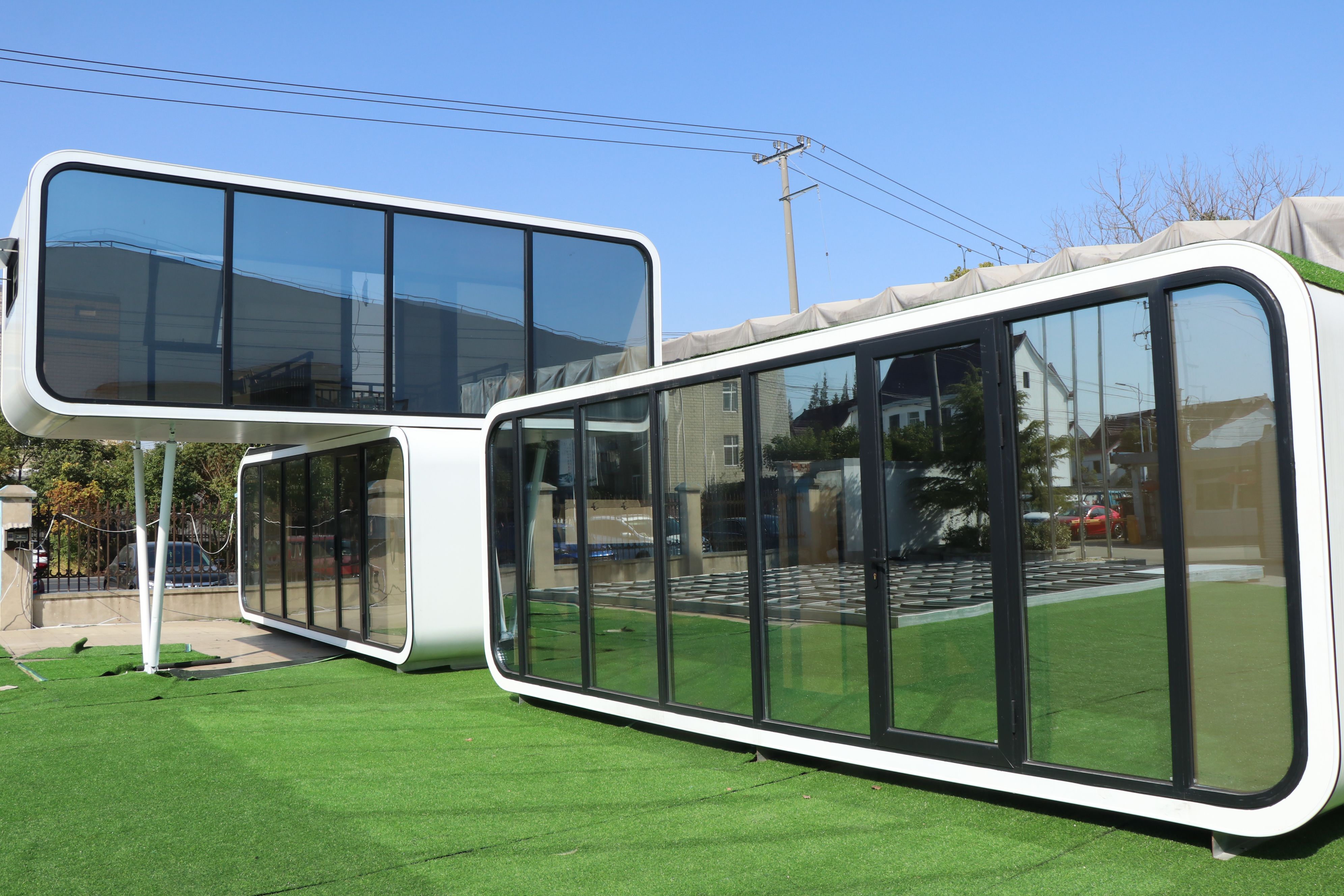 Aluminum alloy mobile container house