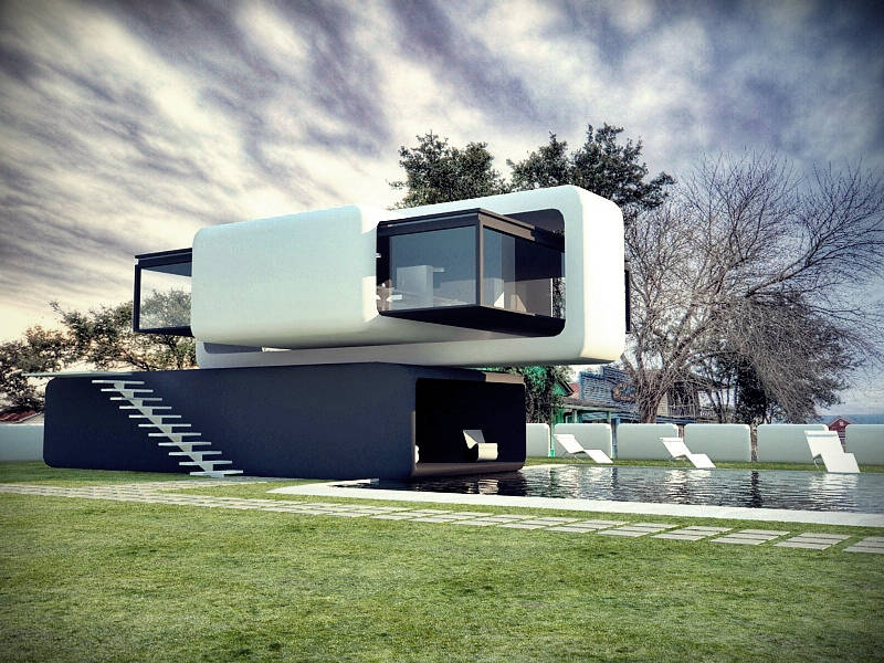 25m² Aluminum Alloy Mobile Prefabricated House