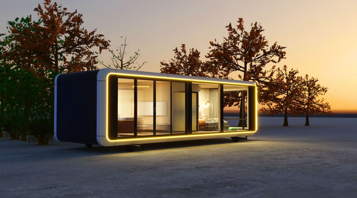 space capsule house