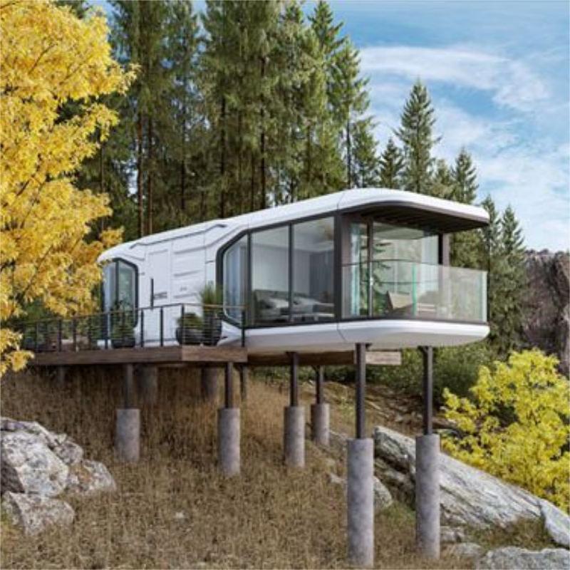28m² Aluminum Alloy Mobile Container With Terrace House