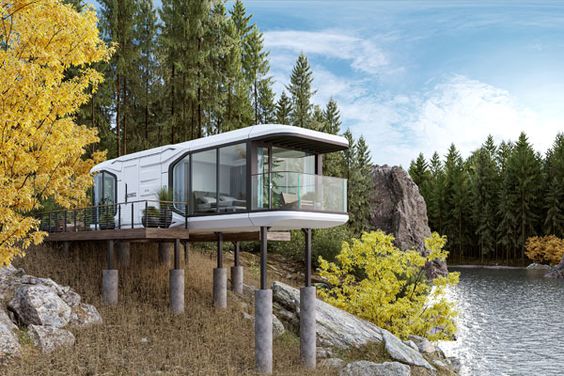 space capsule dwelling