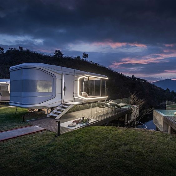 38m² Aluminum Alloy Mobile Prefabricated House