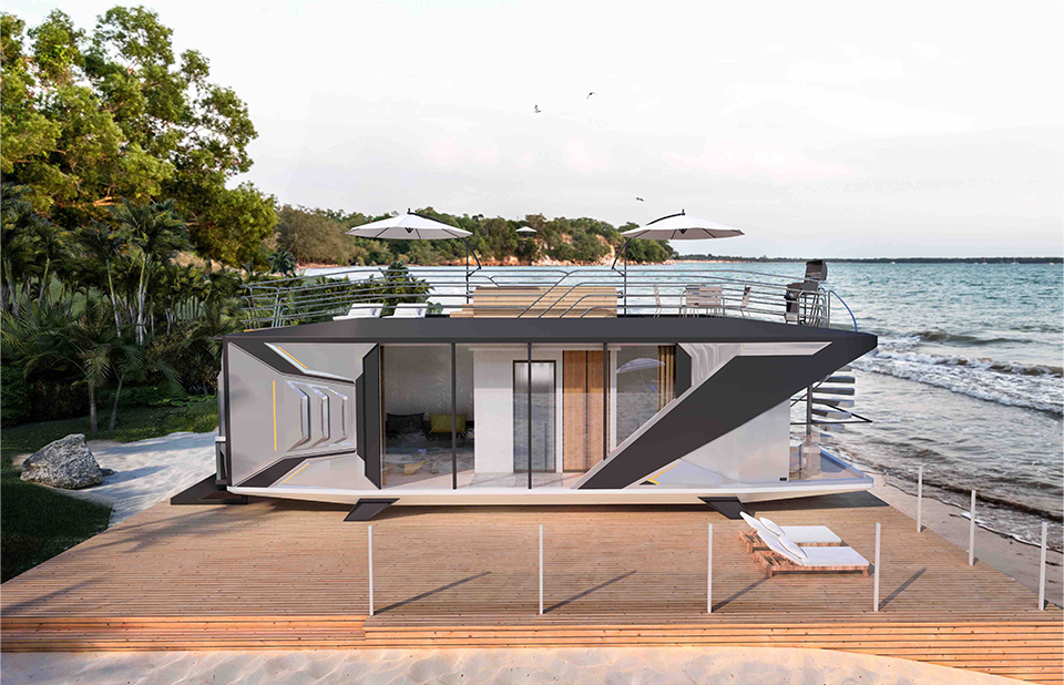38m² Aluminum Alloy Mobile Prefabricated House