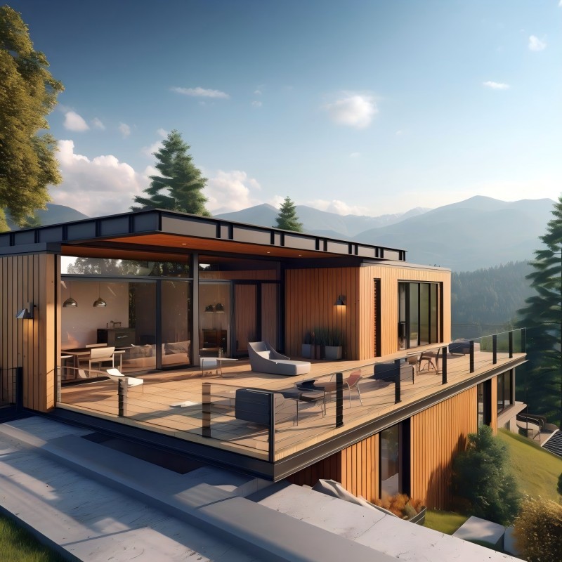 Prefabricated Outdoor Folding House