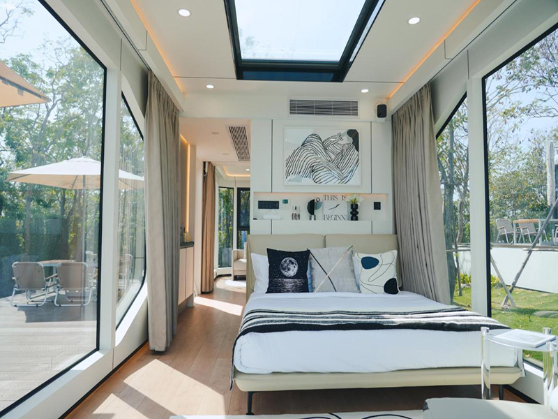 Mobile Homestay Space Capsule meets individual needs