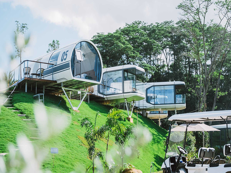 Mobile Homestay Space Capsule