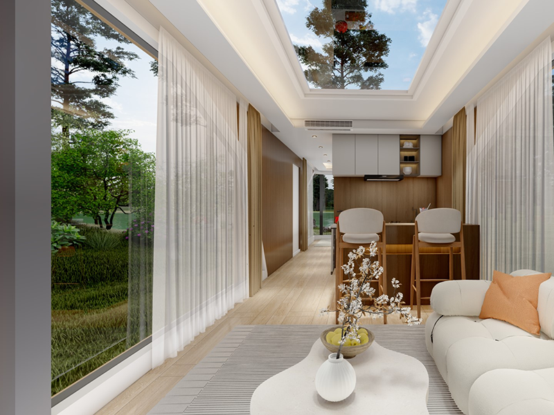 space capsule house