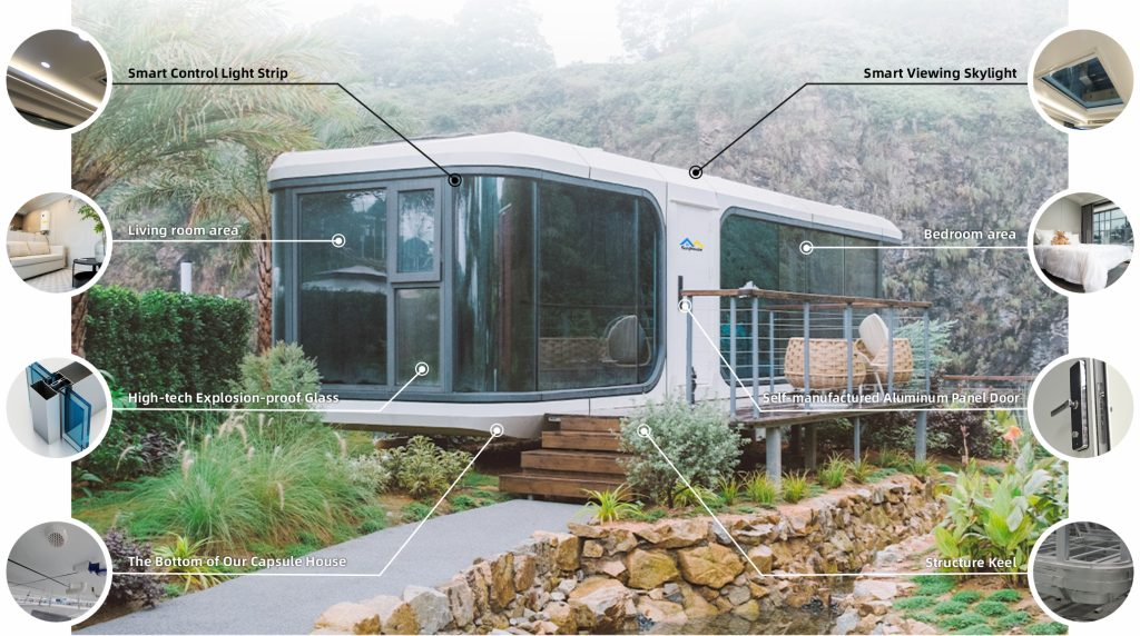 aluminum alloy mobile prefabricated house