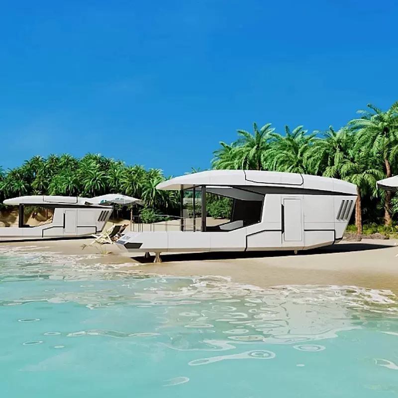 Mobile prefabricated cabin