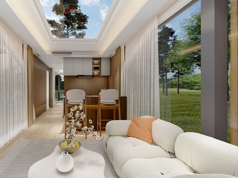 Space Capsule House Appears On the Inner Mongolia Prairie