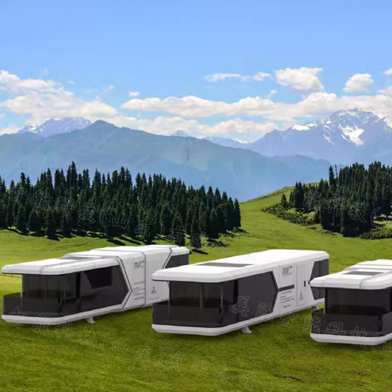 Mobile Space Capsule Home Designed For Vacation