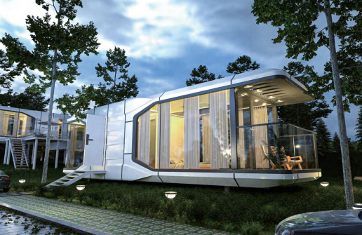 Space capsule houses B&B