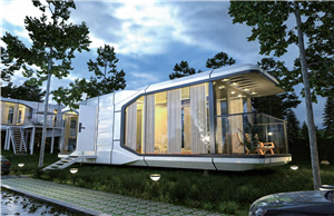 Why are more and more enterprises purchasing space capsule mobile houses