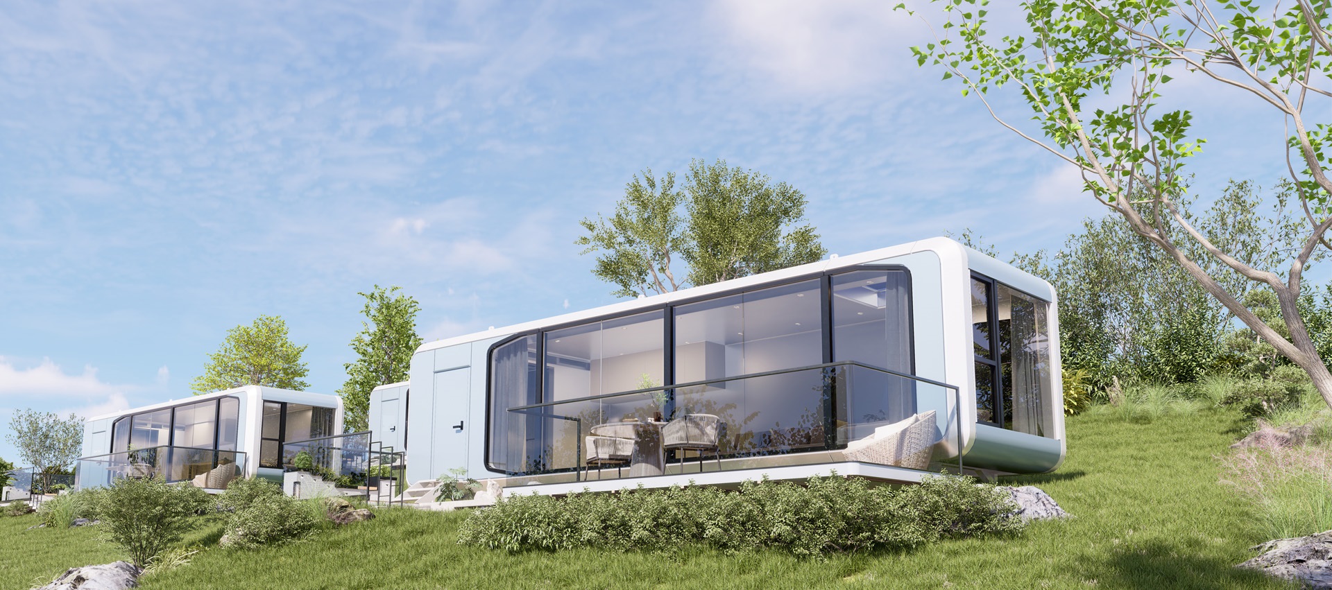 space capsule house