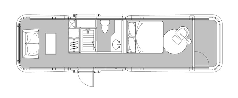 Mobile space capsule homestay house
