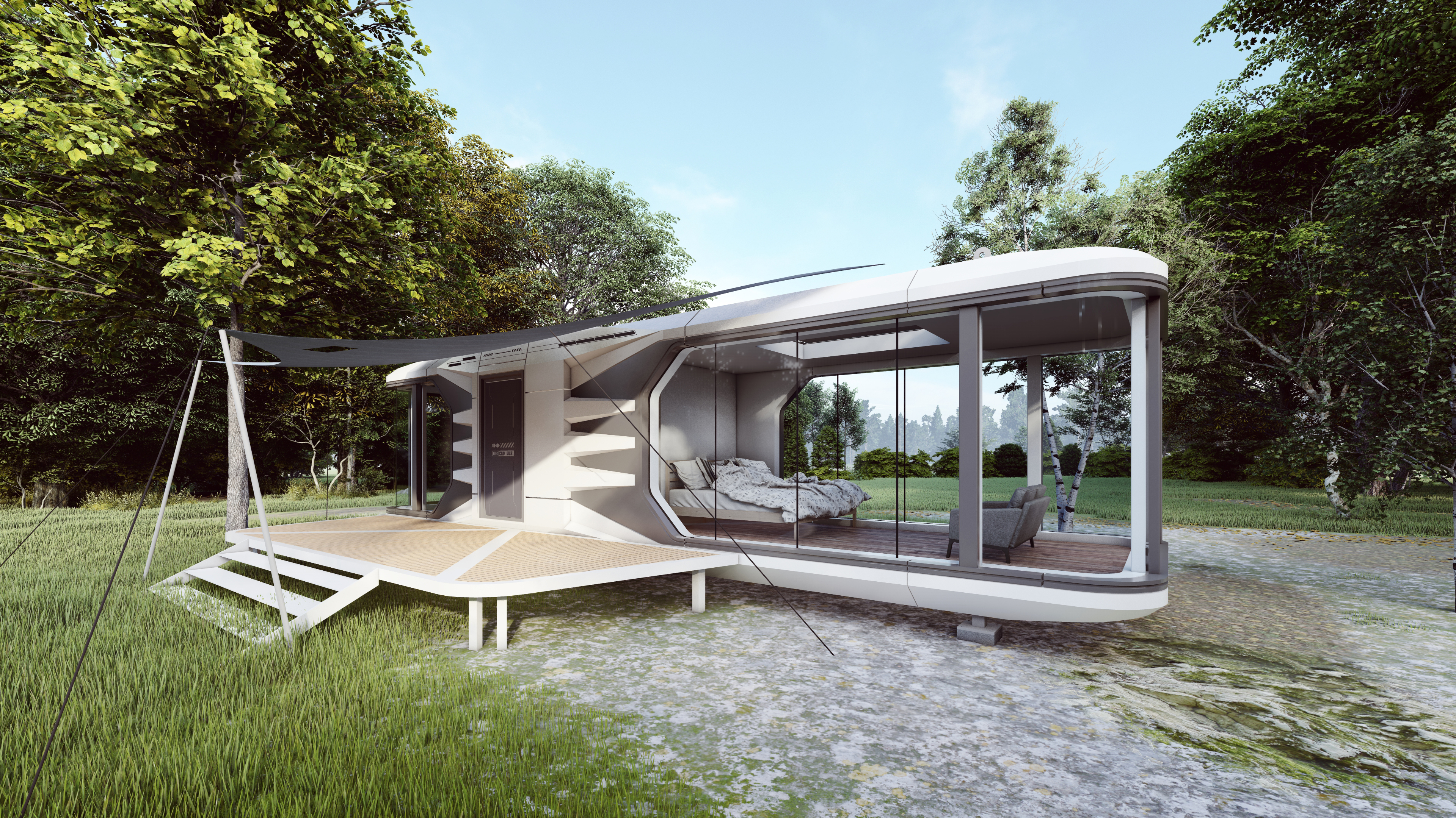 M-R Space Capsule House