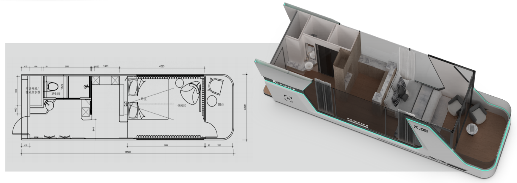 Storage Container House