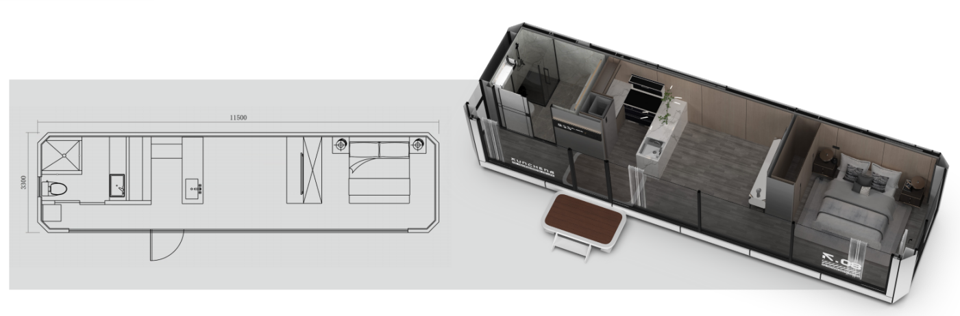 Outdoor Scenic Container House