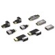 High Quality Mini HDTV Adapter Right Angle Converter Male To Standard HDTV Female Adapter Converter