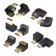 High Quality Mini HDTV Adapter Right Angle Converter Male To Standard HDTV Female Adapter Converter