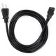 CE Approved American 3 Pin Prong Plug Cable USA 3Pin AC Cords Electric Lead IEC C13 US Power Cord